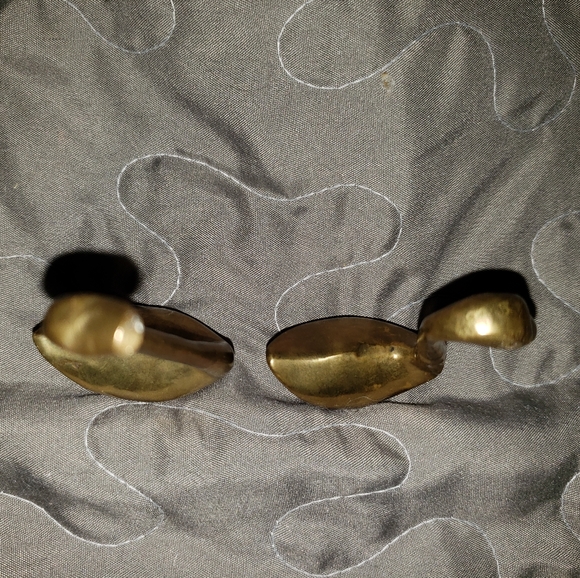 Vintage Brass Ducks Olee Made in India - Picture 3 of 4